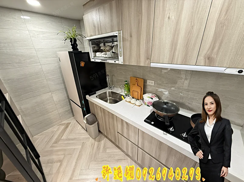 2 bedrooms apartment for sale in Guanyin District, Taoyuan City | NT$ 1 190 000 | 16 ping slide 4