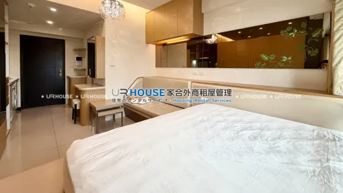 Studio apartment for rent in Xinyi District, Taipei City | TWD 31 000 | 8 ping slide 2