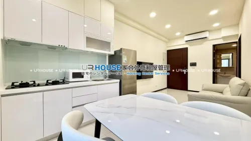 2 bedrooms apartment for rent in Banqiao District, New Taipei City | NT$ 47 000 | 16 ping slide 3