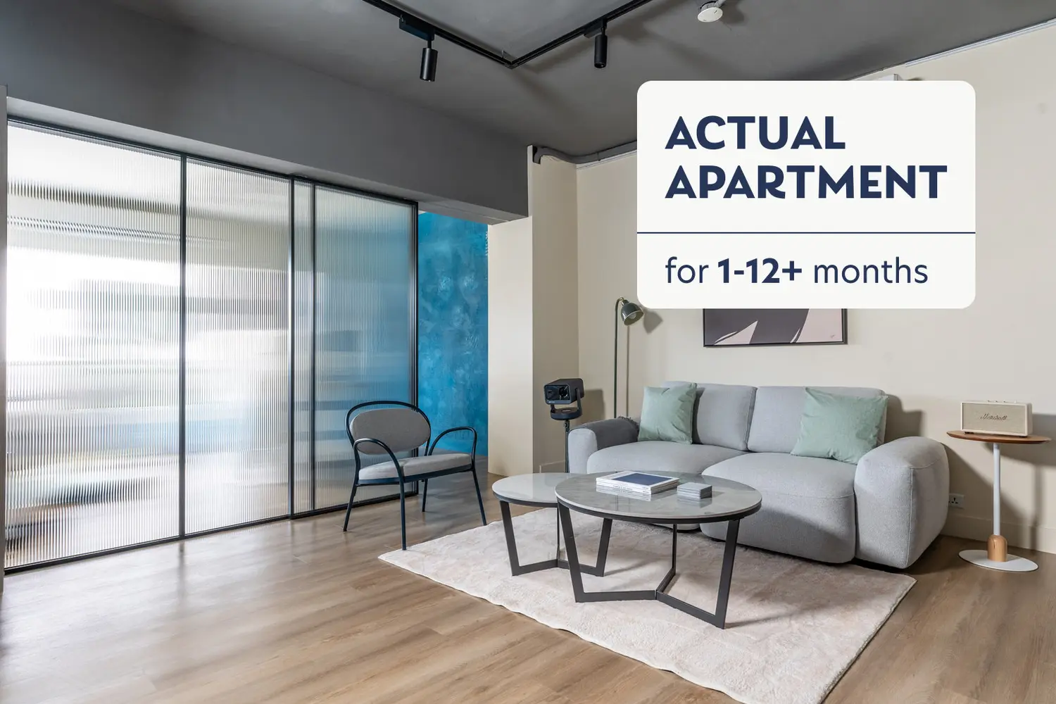 Studio apartment for rent in Zhongshan District, Taipei City | NT$ 130 440 | 22 ping slide 0