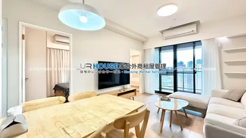 2 bedrooms apartment for rent in Banqiao District, New Taipei City | TWD 50 000 | 18 ping slide 3