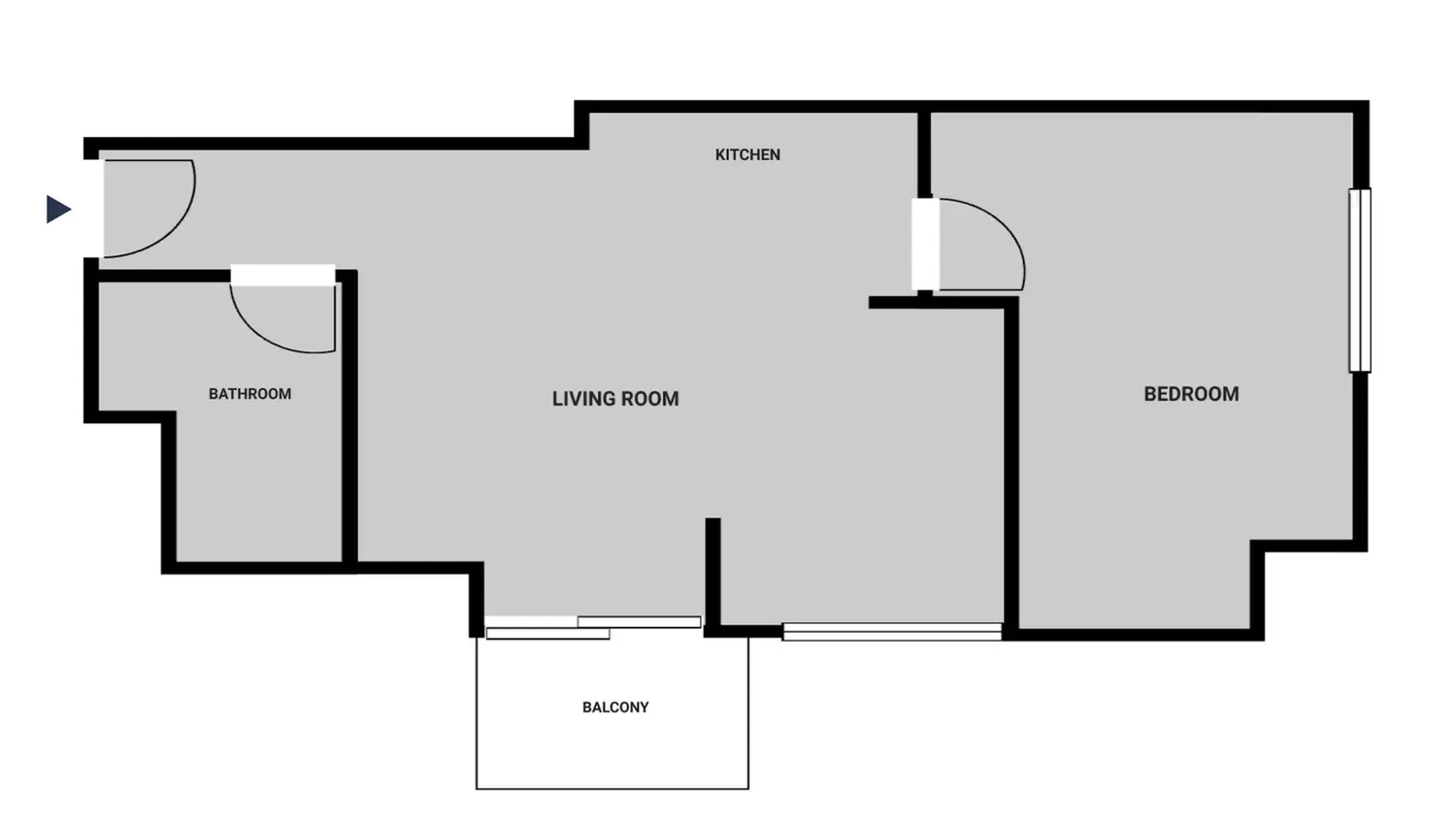 1 room apartment for rent in Xinyi District, Taipei City | NT$ 72 370 | 16 ping slide 14
