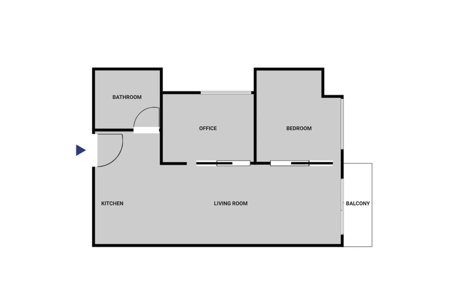 1 bedroom apartment for rent in Zhongshan District, Taipei City | NT$ 93 360 | 12 ping slide 14