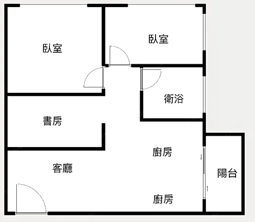 Apartment for sale TWD 11 500 000 - Lane 319, Section 3, Jianguo Road - 3 bedrooms