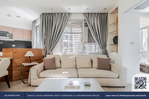 1 room apartment for rent in Xinyi District, Taipei City | NT$ 102 350 | 17 ping slide 1