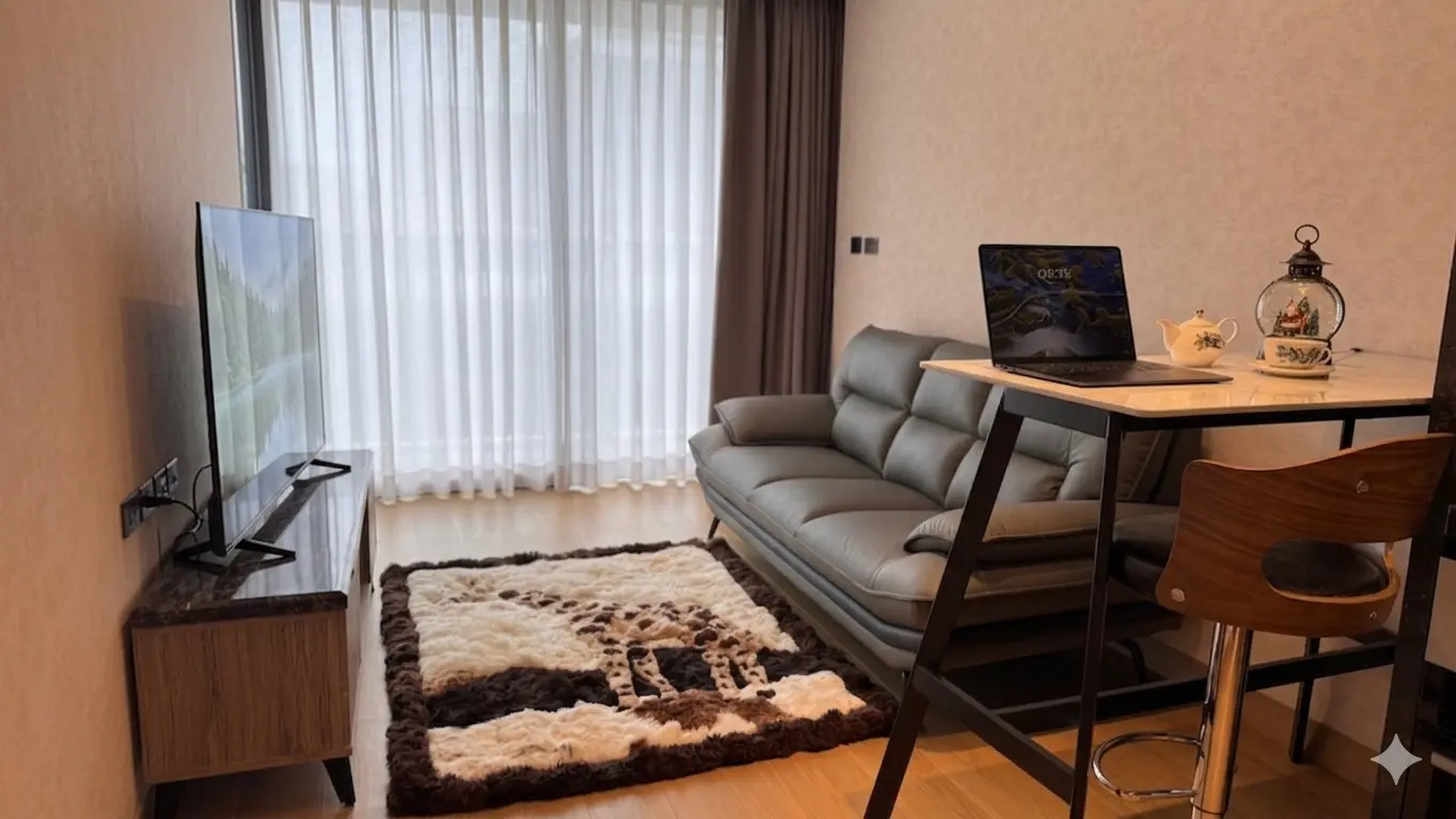 1 room apartment for rent in Songshan District, Taipei City | TWD 80 000 | 14 ping slide 0