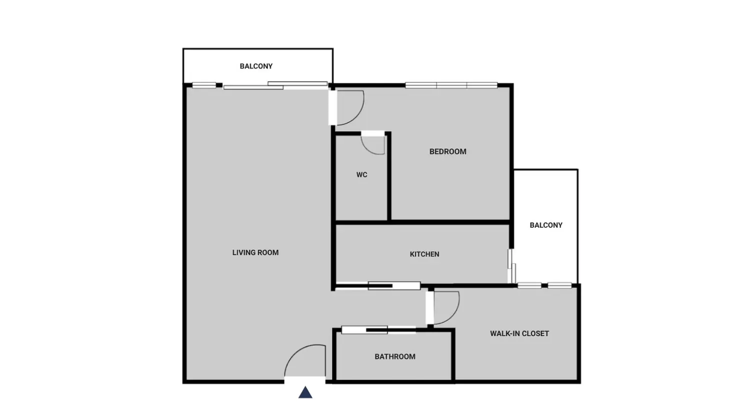 1 room apartment for rent in Zhongshan District, Taipei City | NT$ 99 360 | 21 ping slide 20