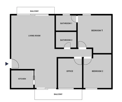 2 bedrooms apartment for rent in Xinyi District, Taipei City | NT$ 117 370 | 33 ping slide 21