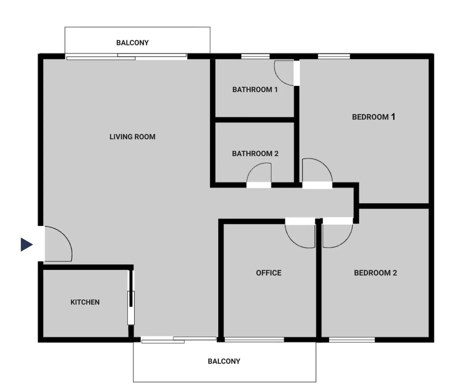 2 bedrooms apartment for rent in Xinyi District, Taipei City | NT$ 117 370 | 33 ping slide 21