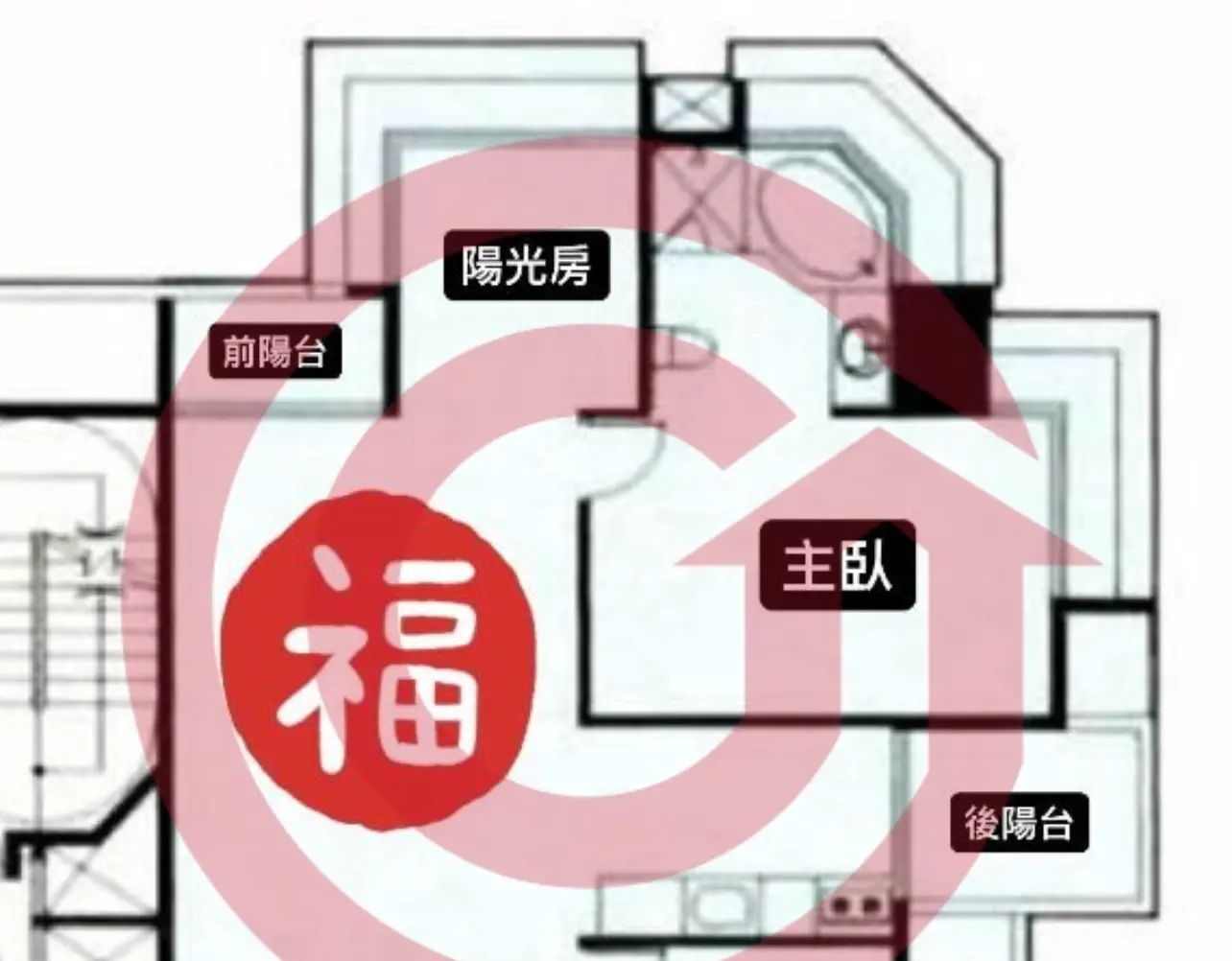 3 bedrooms apartment for sale in Tamsui District, New Taipei City | NT$ 19 600 000 | 27 ping slide 0