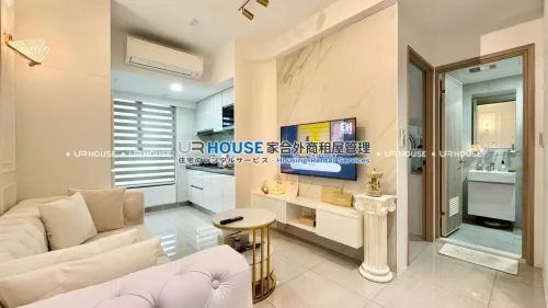 2 bedrooms apartment for rent in Sanchong District, New Taipei City | NT$ 40 045 | 15 ping slide 1