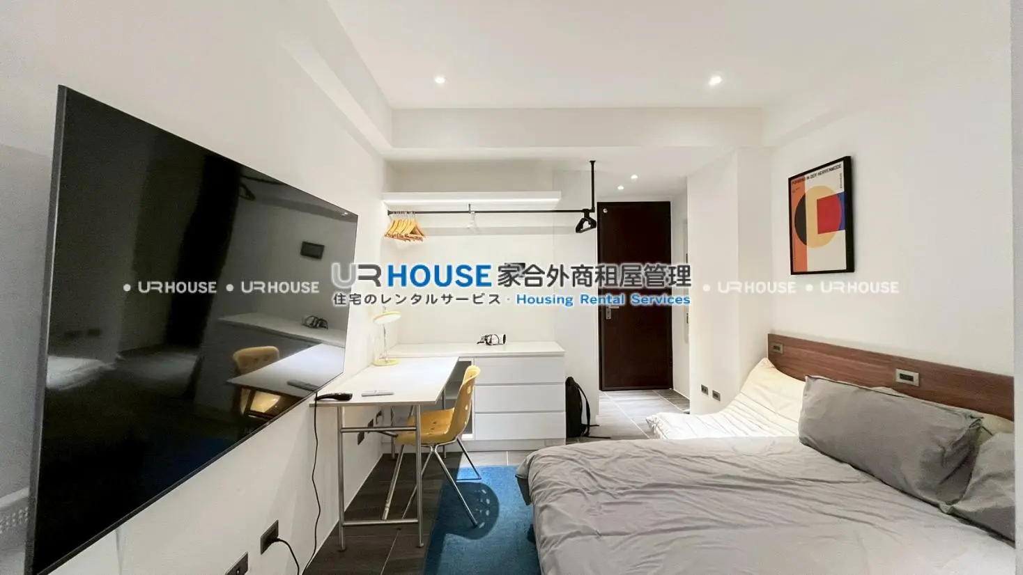 Studio apartment for rent in Daan District, Taipei City | NT$ 38 000 | 7 ping slide 2