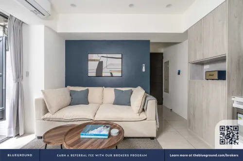 1 room apartment for rent in Xinyi District, Taipei City | NT$ 66 510 | 16 ping slide 2