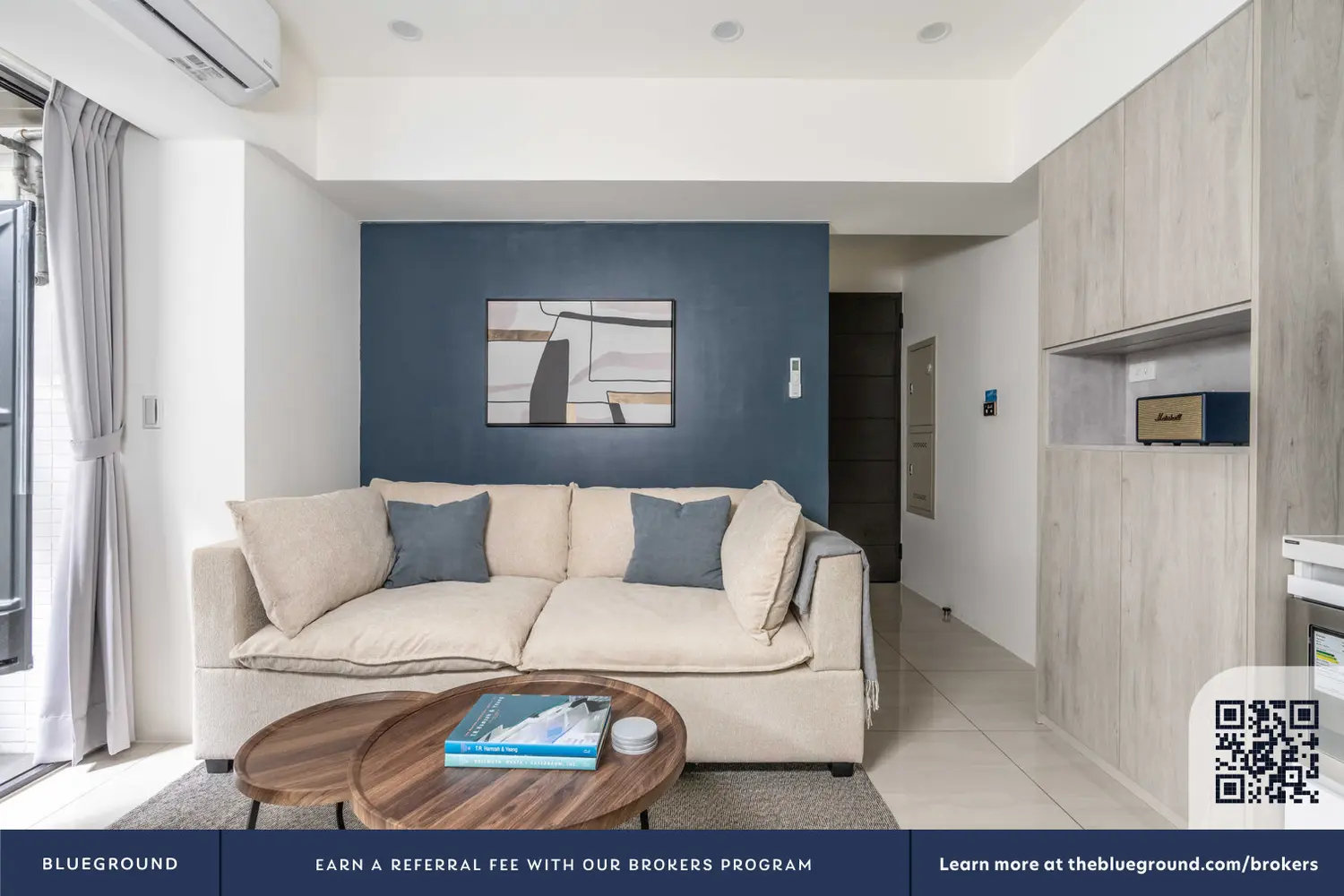 1 room apartment for rent in Xinyi District, Taipei City | NT$ 66 510 | 16 ping slide 2