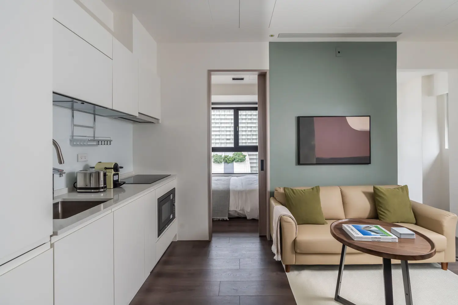 1 room apartment for rent in Zhongshan District, Taipei City | NT$ 96 010 | 12 ping slide 2