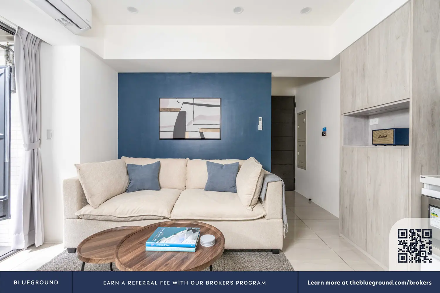 1 room apartment for rent in Xinyi District, Taipei City | NT$ 72 370 | 16 ping slide 2