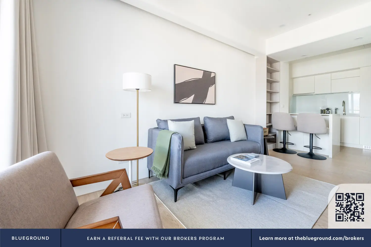1 bedroom apartment for rent in Zhongshan District, Taipei City | NT$ 93 360 | 12 ping slide 2