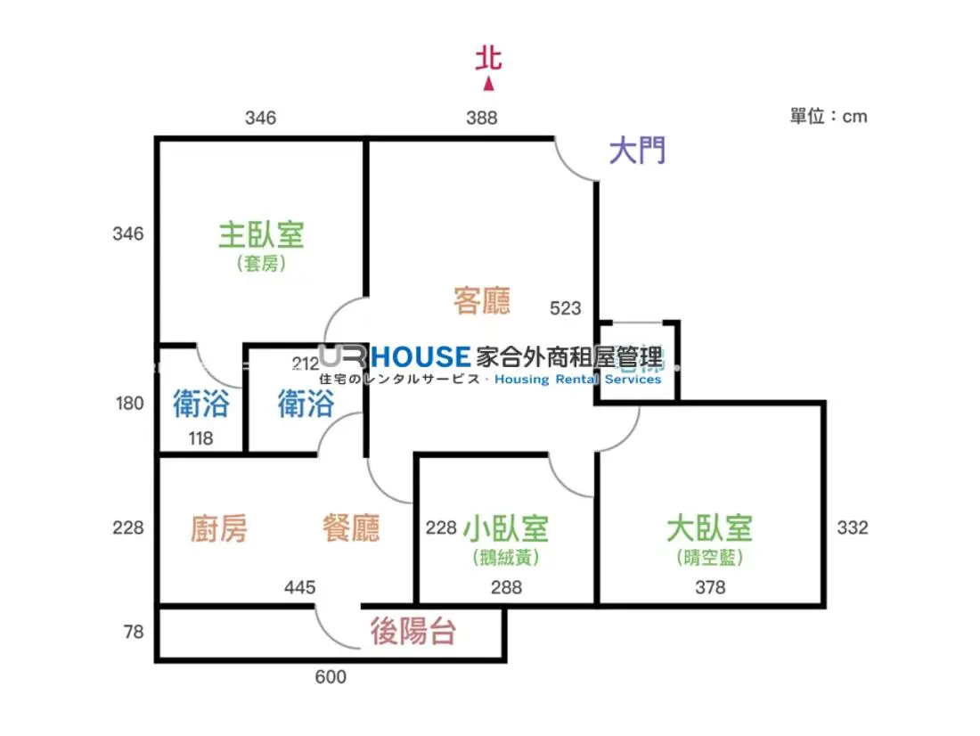 3 bedrooms apartment for rent in Daan District, Taipei City | NT$ 58 000 | 26 ping slide 18