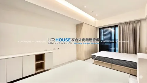 1 room apartment for rent in Zhongshan District, Taipei City | NT$ 47 000 | 9 ping slide 2
