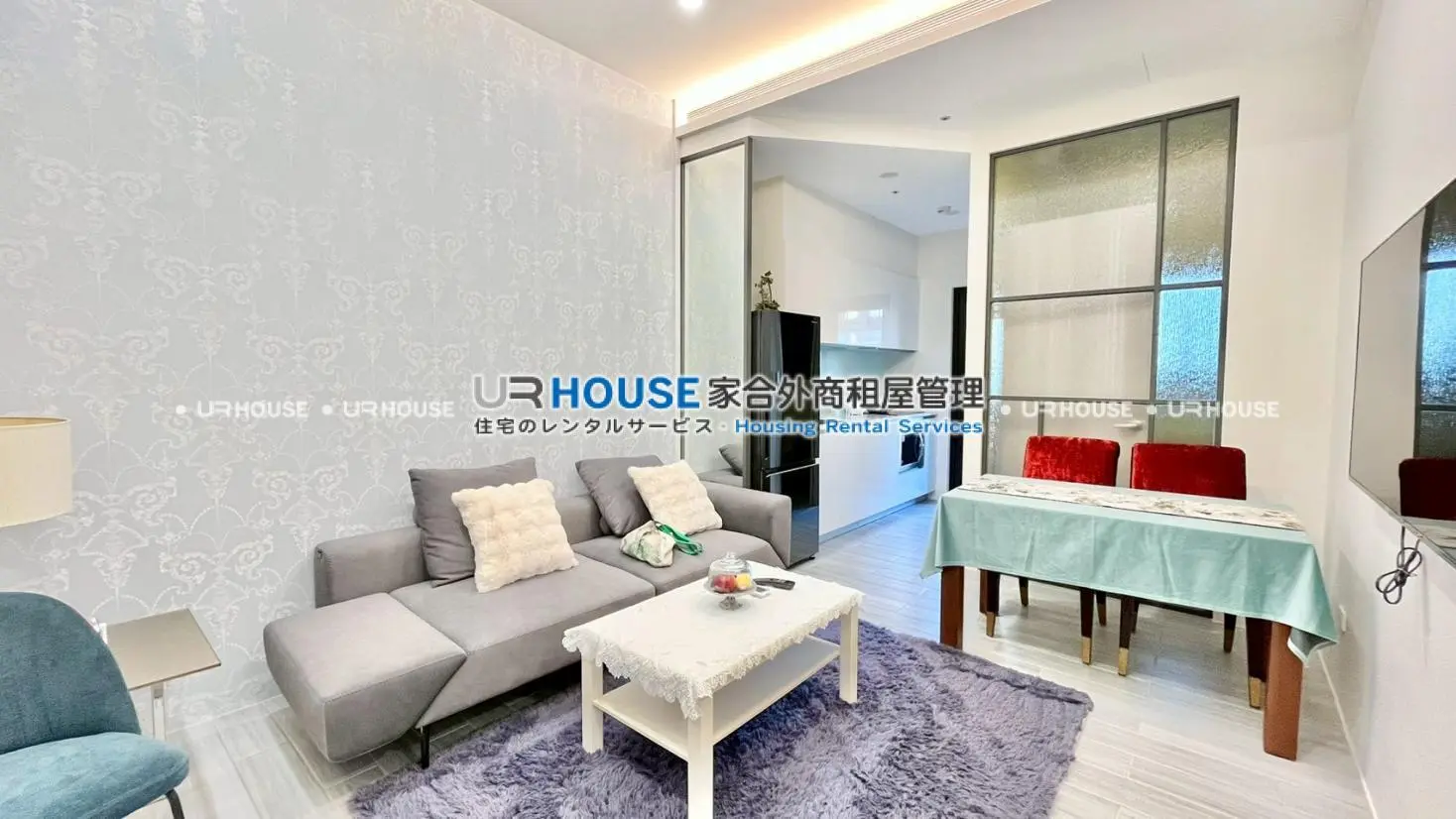 2 bedrooms apartment for rent in Daan District, Taipei City | NT$ 78 000 | 16 ping slide 1