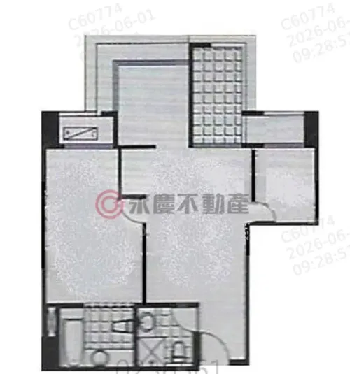 3 bedrooms apartment for rent in Tamsui District, New Taipei City | NT$ 24 000 | 41 ping slide 1