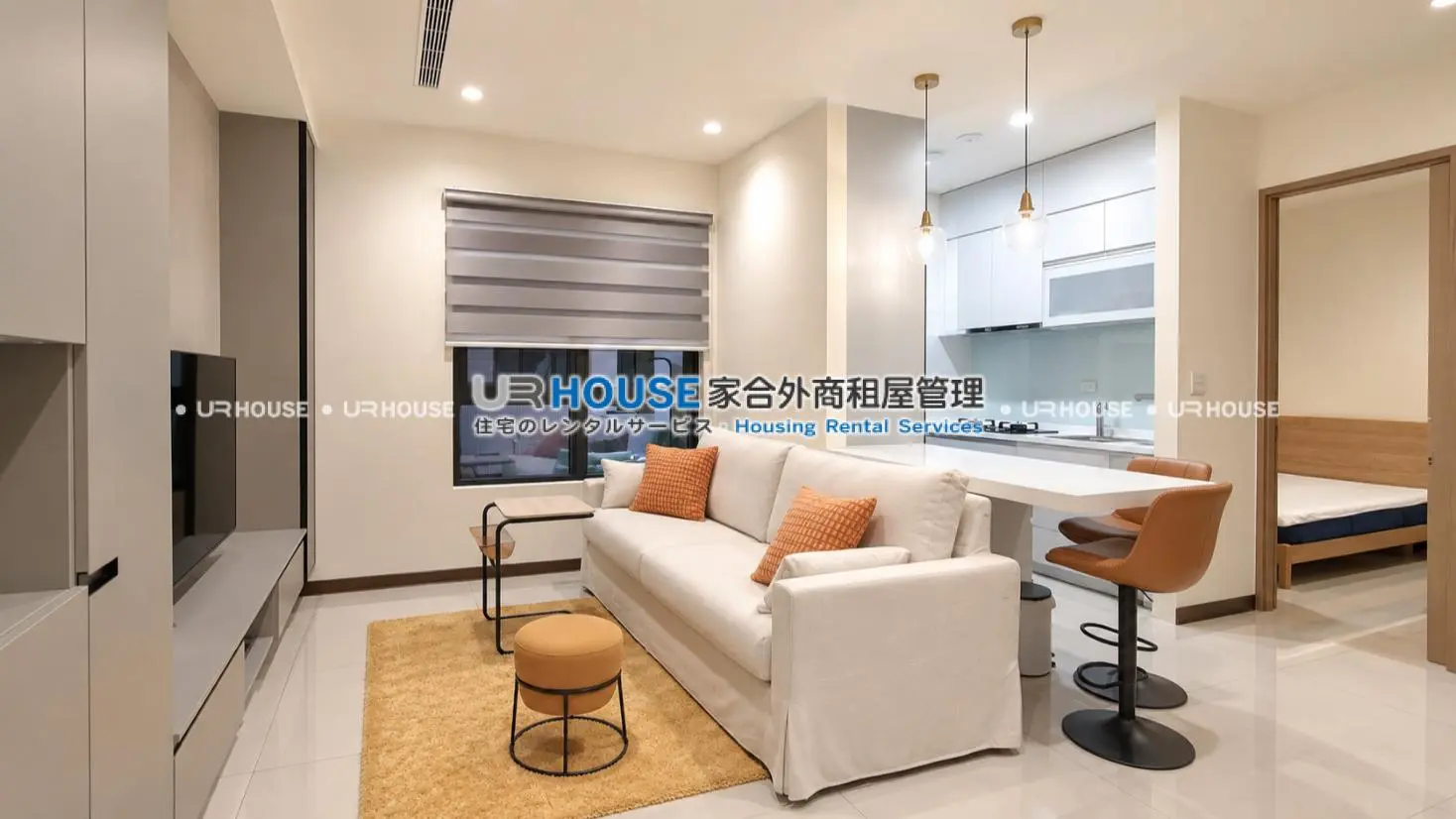 2 bedrooms apartment for rent in Beitou District, Taipei City | NT$ 59 000 | 17 ping slide 0