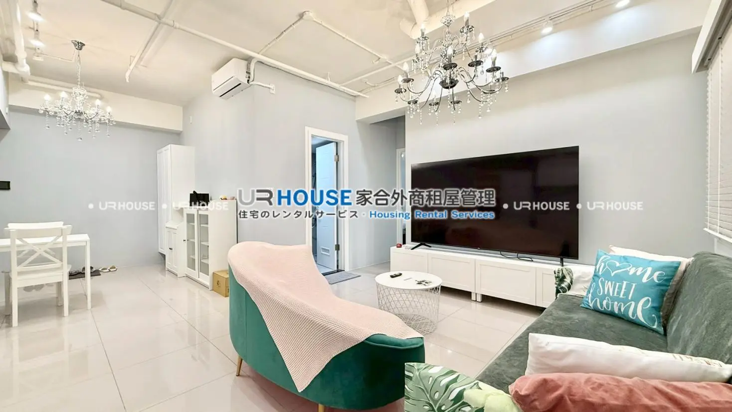 2 bedrooms apartment for rent in Banqiao District, New Taipei City | NT$ 48 200 | 20 ping slide 1