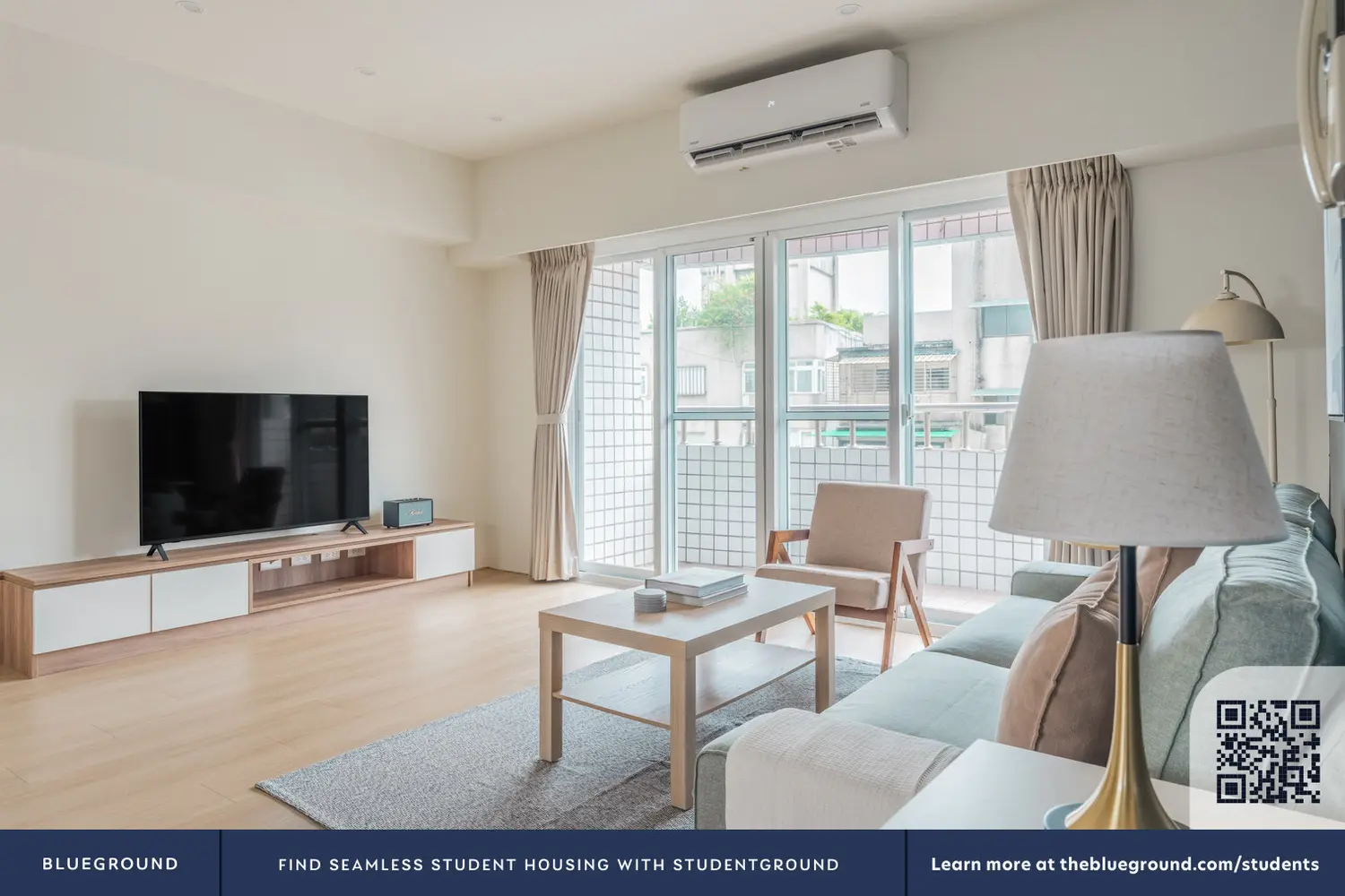 2 bedrooms apartment for rent in Xinyi District, Taipei City | NT$ 117 370 | 33 ping slide 4