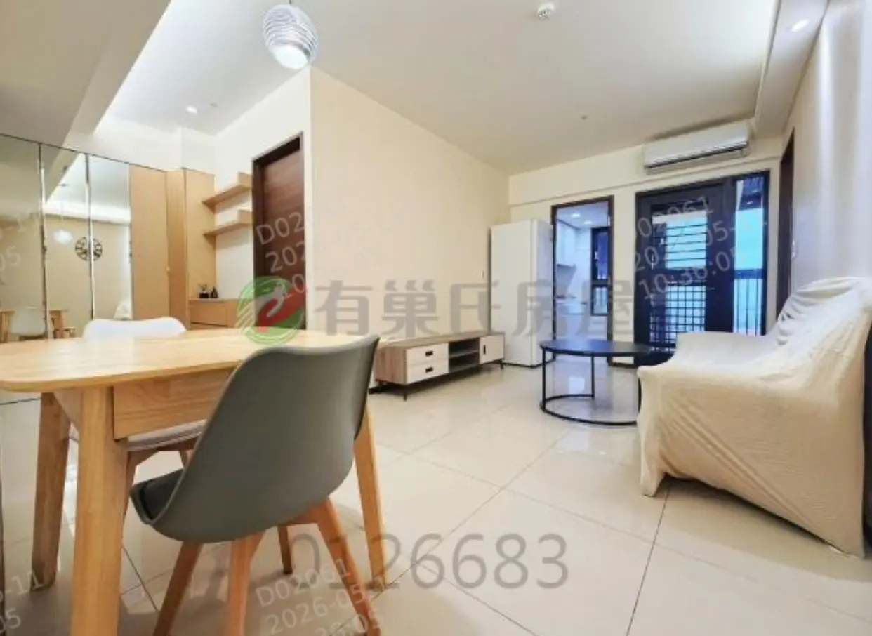 2 bedrooms apartment for rent in Tamsui District, New Taipei City | NT$ 22 000 | 39 ping slide 0
