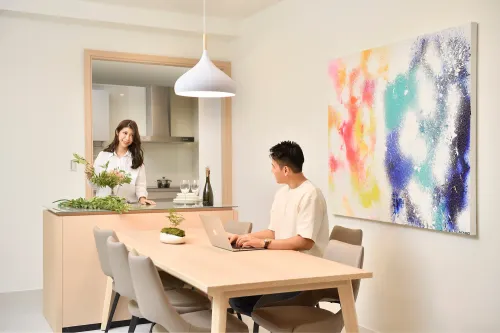 2 bedrooms apartment for rent in Sanmin District, Kaohsiung City | NT$ 67 500 | 56 ping slide 6