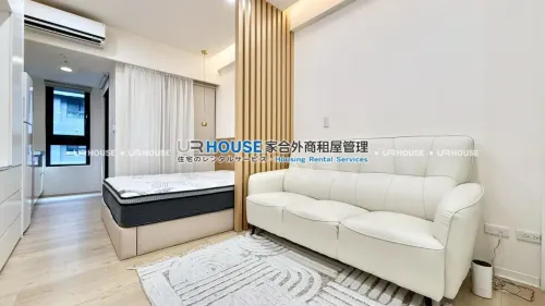 Studio apartment for rent in Banqiao District, New Taipei City | NT$ 31 100 | 10 ping slide 1