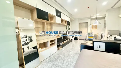Studio apartment for rent in Neihu District, Taipei City | NT$ 41 659 | 14 ping slide 2