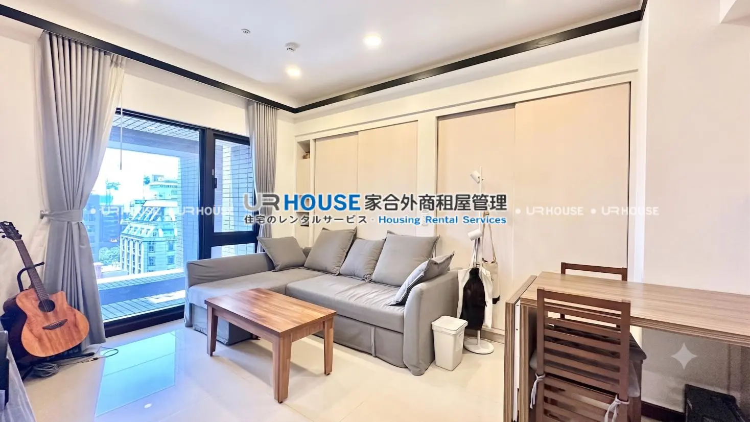 1 room apartment for rent in Zhongshan District, Taipei City | NT$ 52 000 | 17 ping slide 3