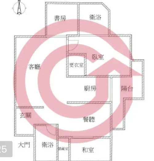 Apartment for sale NT$ 18 580 000 - Section 3, Binhai Road - 4 bedrooms