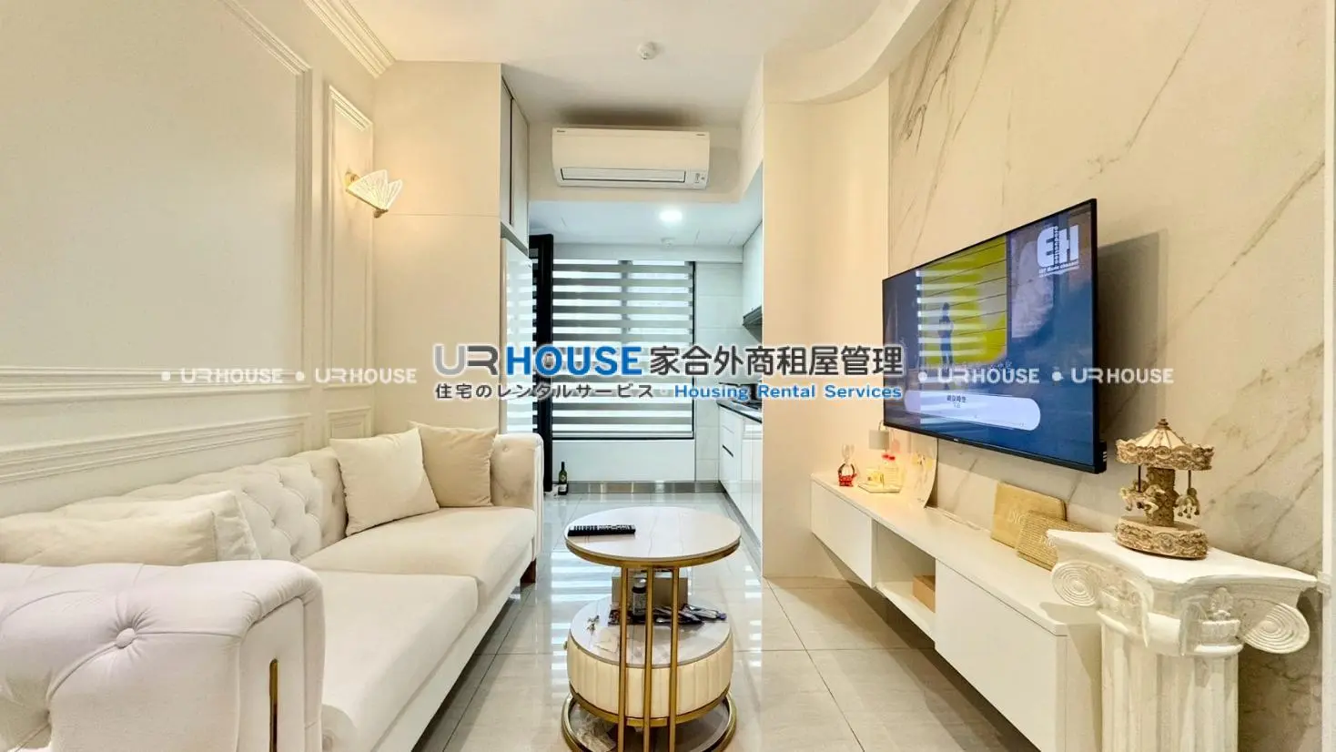 2 bedrooms apartment for rent in Sanchong District, New Taipei City | NT$ 40 045 | 15 ping slide 0