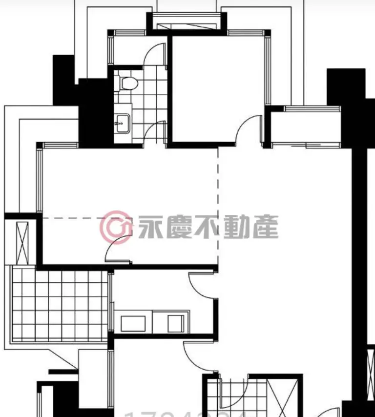 3 bedrooms apartment for sale in Tamsui District, New Taipei City | NT$ 12 500 000 | 22 ping slide 0