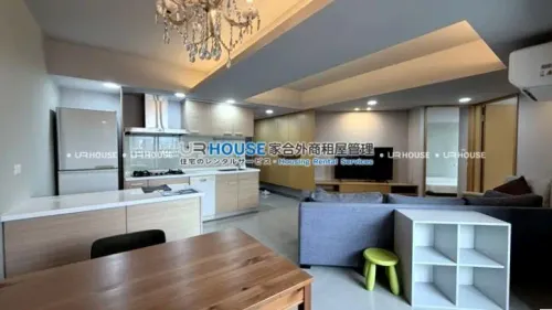 2 bedrooms apartment for rent in Zhongshan District, Taipei City | TWD 50 000 | 25 ping slide 1