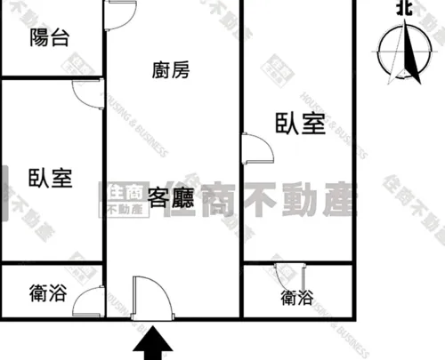 2 bedrooms apartment for rent in Tamsui District, New Taipei City | NT$ 26 800 | 35 ping slide 6