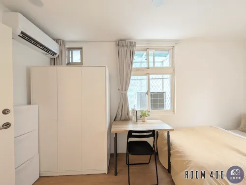 1 room apartment for rent in Zhongzheng District, Taipei City | NT$ 13 800 | 3 ping slide 2