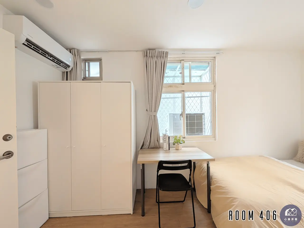 1 room apartment for rent in Zhongzheng District, Taipei City | NT$ 13 800 | 3 ping slide 2