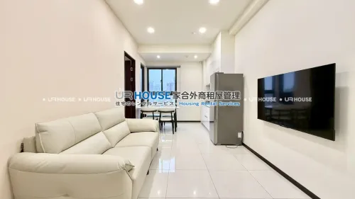 2 bedrooms apartment for rent in Banqiao District, New Taipei City | NT$ 47 000 | 16 ping slide 1