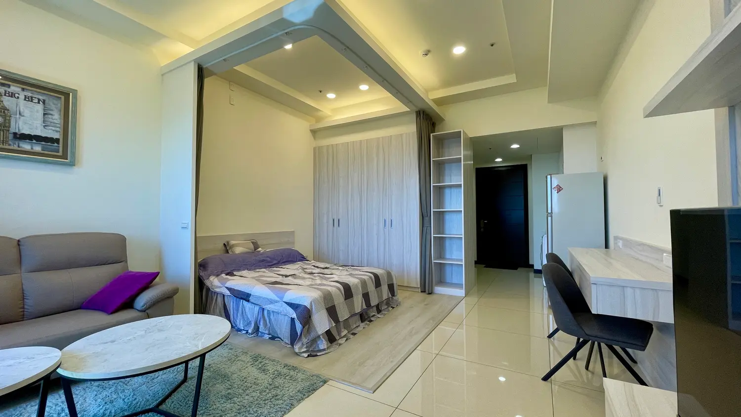 Studio apartment for rent in Zhongli District, Taoyuan City | NT$ 24 500 | 12 ping slide 11