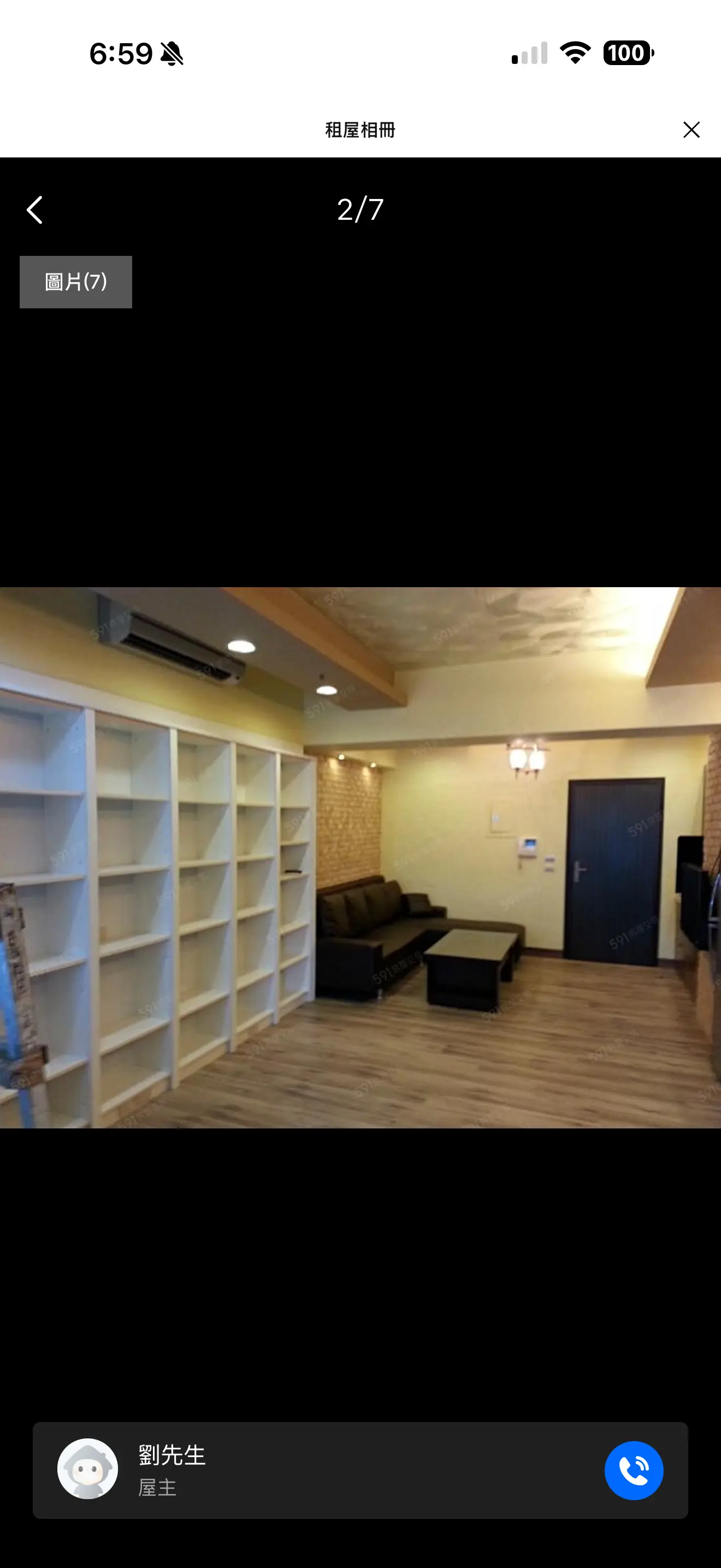 Studio apartment for rent in Gushan District, Kaohsiung City | NT$ 15 500 | 20 ping slide 2