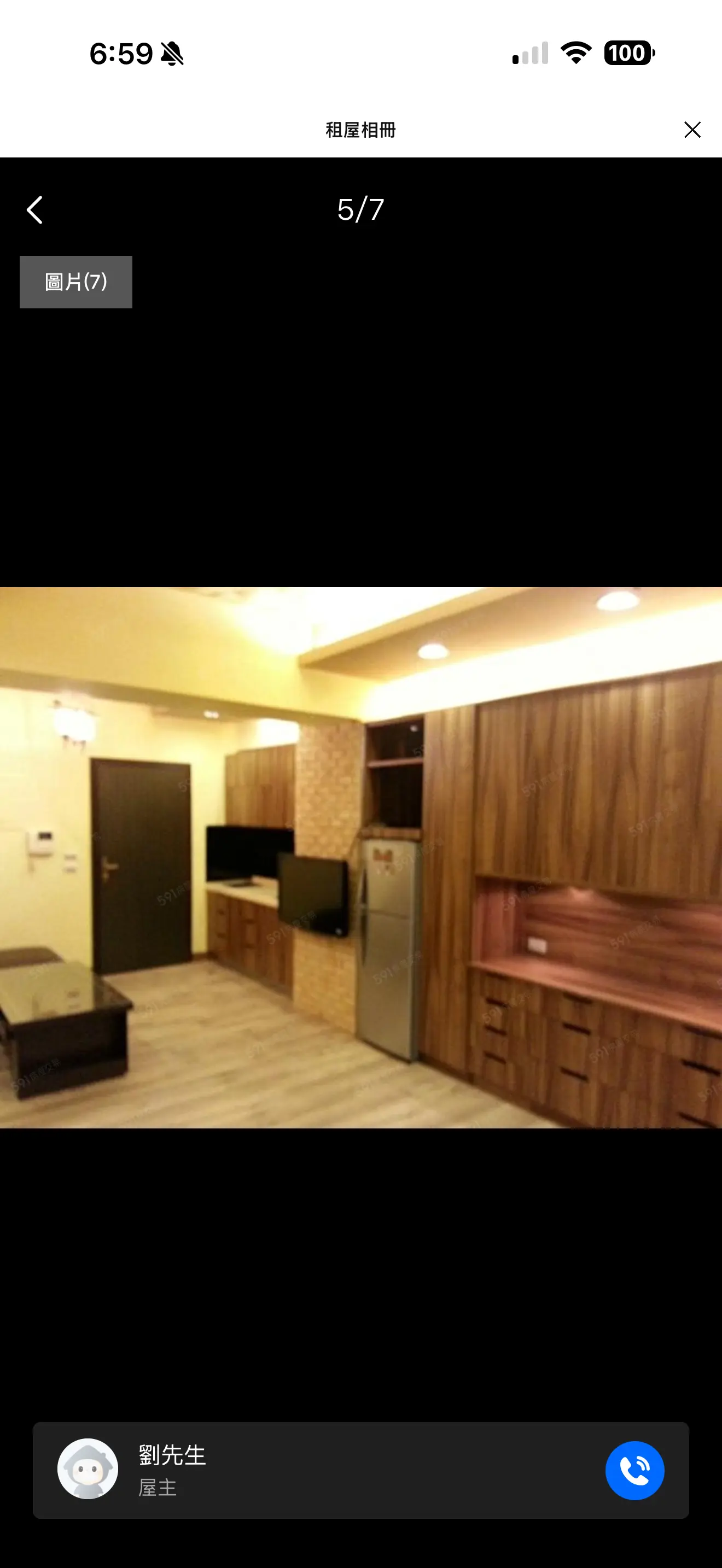 Studio apartment for rent in Gushan District, Kaohsiung City | NT$ 15 500 | 20 ping slide 1