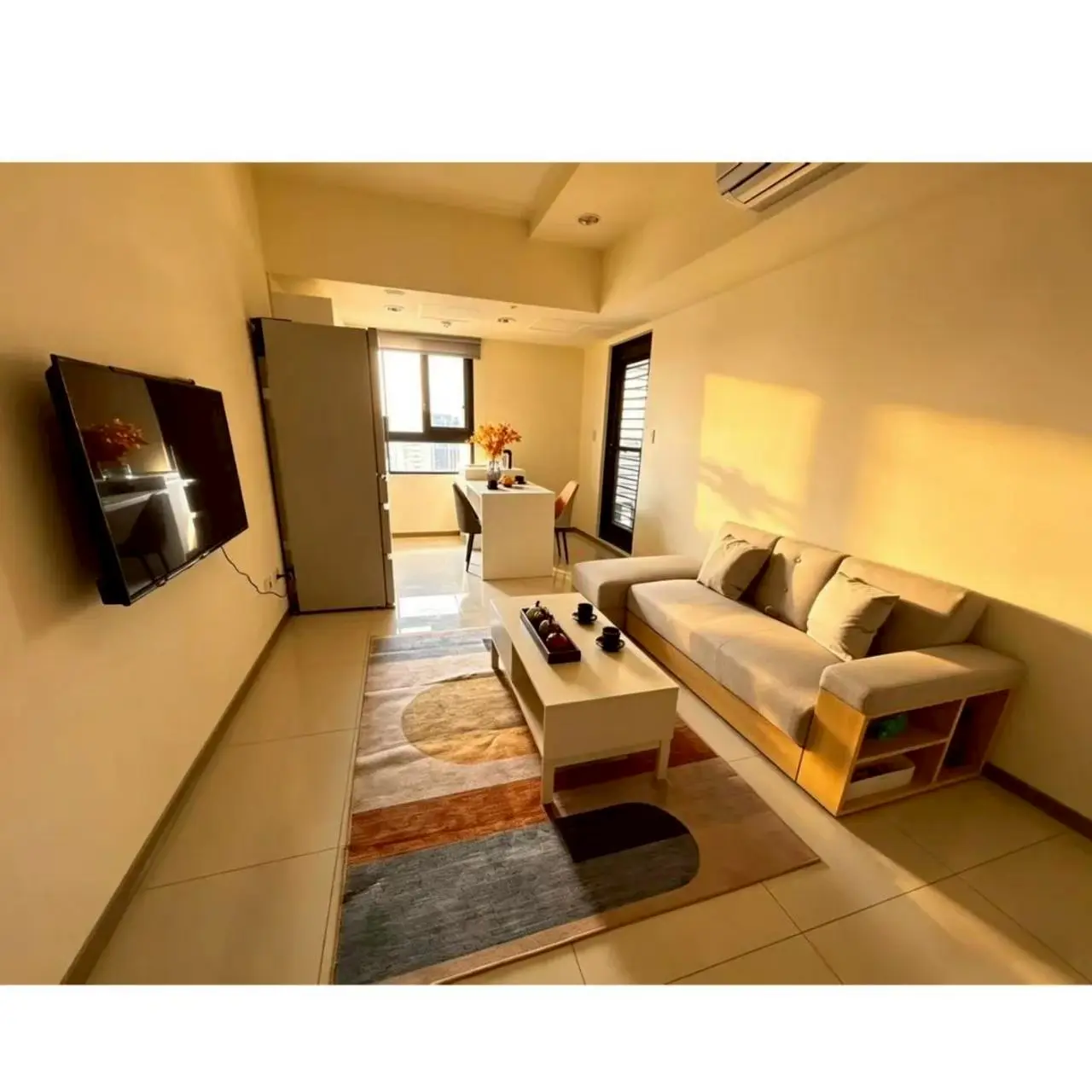 2 bedrooms apartment for rent in Xitun District, Taichung City | NT$ 30 000 | 18 ping slide 3