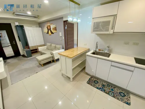 Studio apartment for rent in Nantun District, Taichung City | TWD 33 500 | 16 ping slide 3
