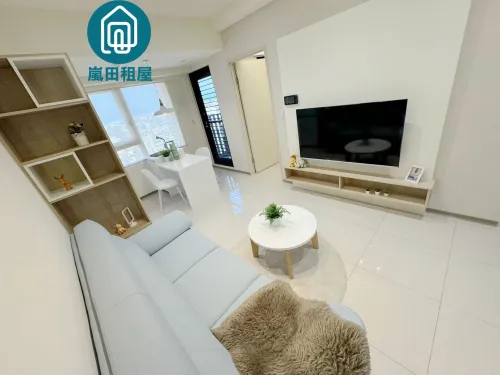 2 bedrooms apartment for rent in Nantun District, Taichung City | NT$ 27 000 | 16 ping slide 1