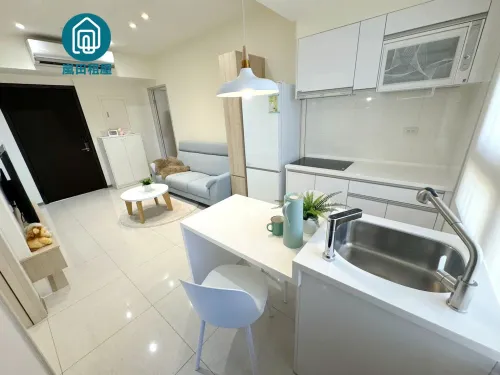 2 bedrooms apartment for rent in Nantun District, Taichung City | NT$ 27 000 | 16 ping slide 3
