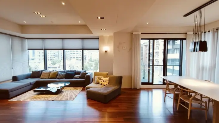 3 bedrooms apartment for rent in Zhongshan District, Taipei City | NT$ 210 000 | 61 ping slide 2
