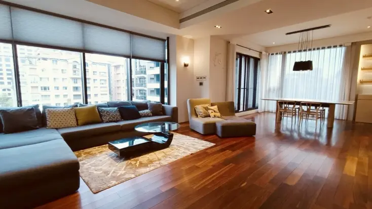 3 bedrooms apartment for rent in Zhongshan District, Taipei City | NT$ 210 000 | 61 ping slide 0
